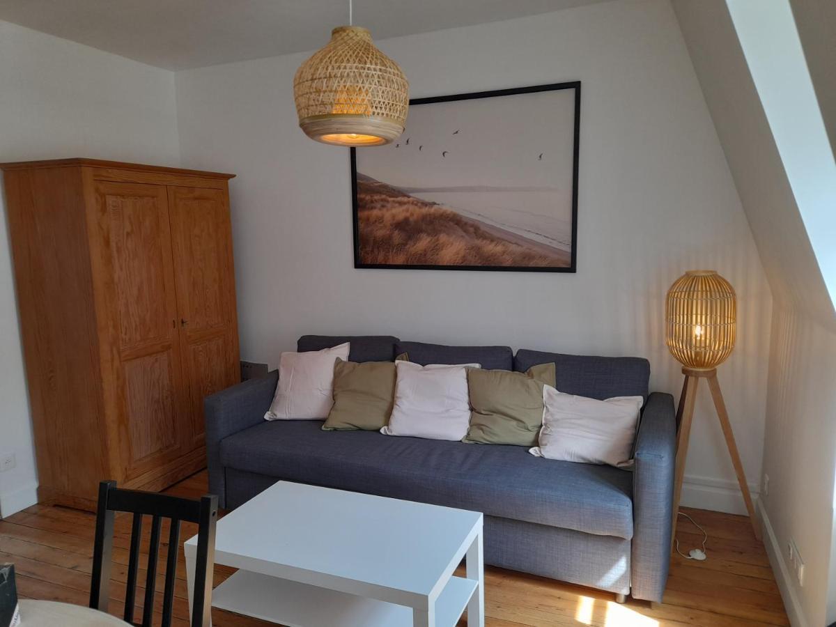 Charmante Villa Plein Sud 50M De La Plage - Balcon Vue Laterale Sur Mer - Equipee De La Fibre, Wifi, Internet Mers-les-Bains Bagian luar foto